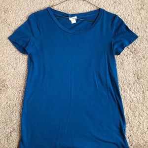J. Crew short sleeve blue shirt